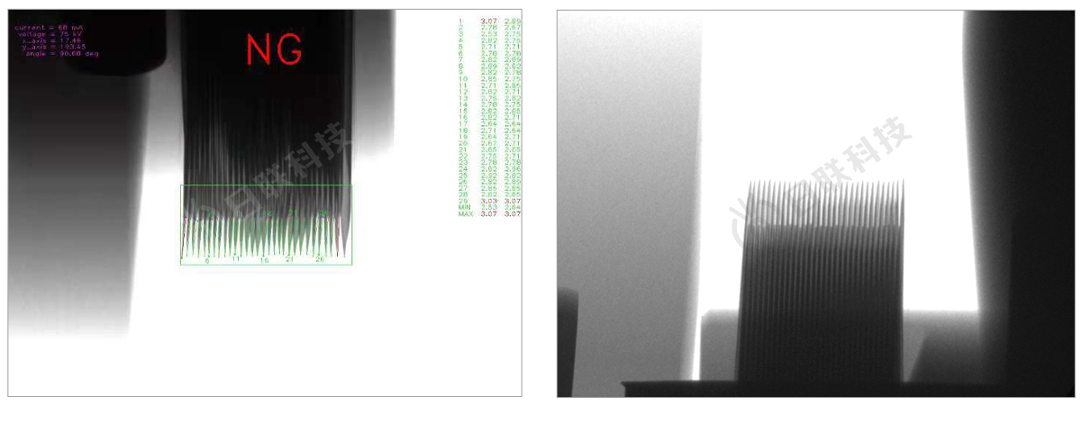 日联科技离线X-ray电池检测图 日联科技离线X-ray电池检测图