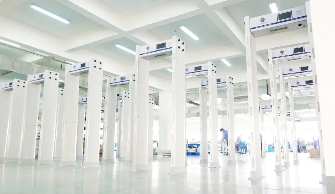 日联科技测温安检门再掀出货狂潮，百台设备运往济南！